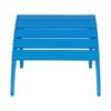 Outdoor Adirondack Chair & Ottoman Set – Pacific Blue