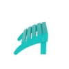 Outdoor Adirondack Chair & Ottoman Set – Turquoise